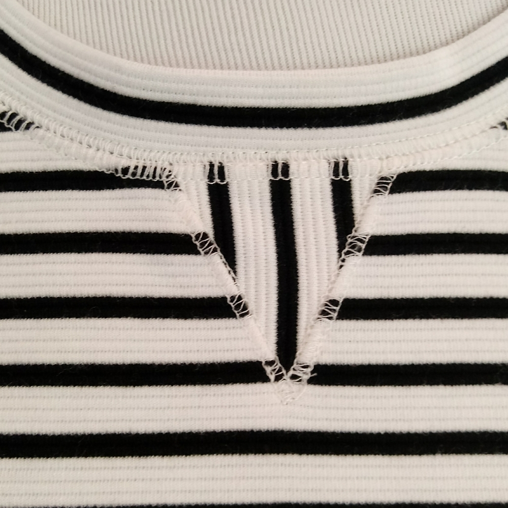 LOFT Lou & Grey Striped Ottoman Popover Knit Top, Oversized Fit - Picture 3 of 12